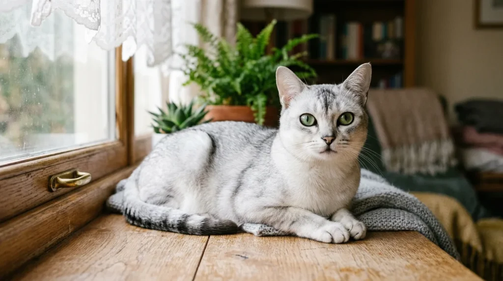 Burmilla Cat: Silver Coat, Care, Cost and Health