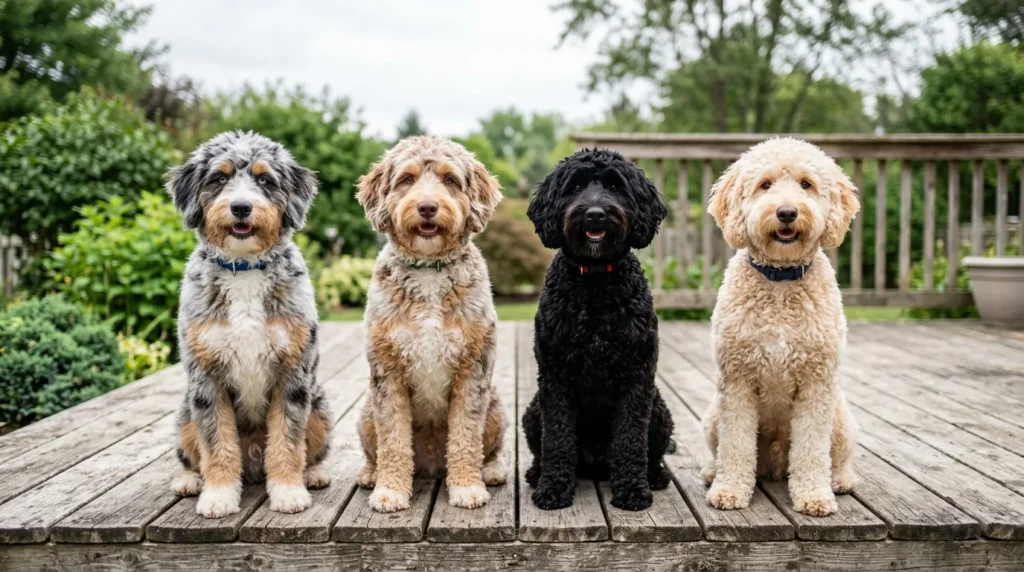 Aussiedoodle Color Chart: Every Coat and Pattern