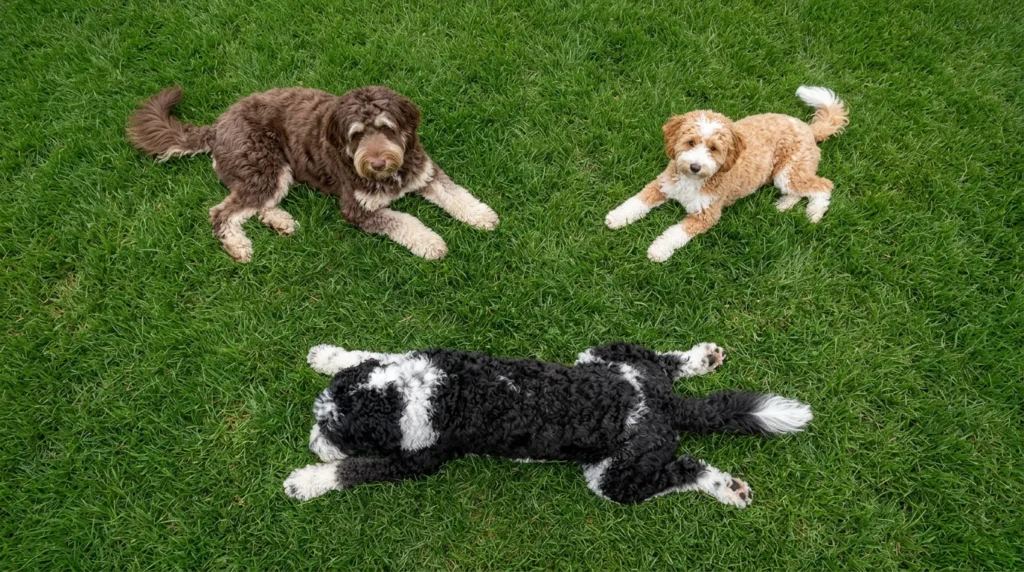 Aussiedoodle Size: Toy, Mini, Medium & Standard