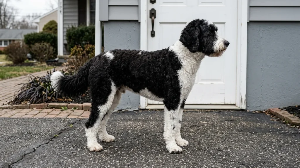 Sheepadoodle Size: Micro, Mini and Standard Growth Chart
