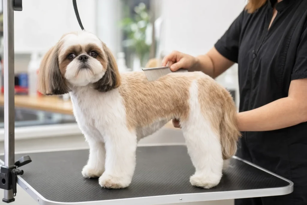 Shih Tzu Grooming: Haircuts, Schedule, and Home Care