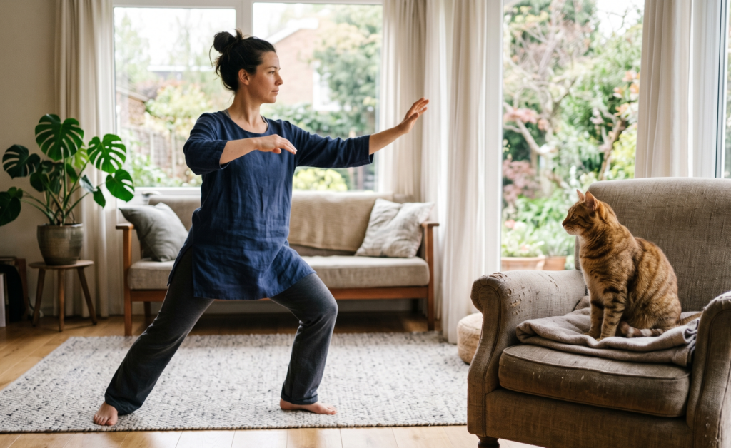 Cats & Tai Chi: The Ancient Art Your Feline Already Practices