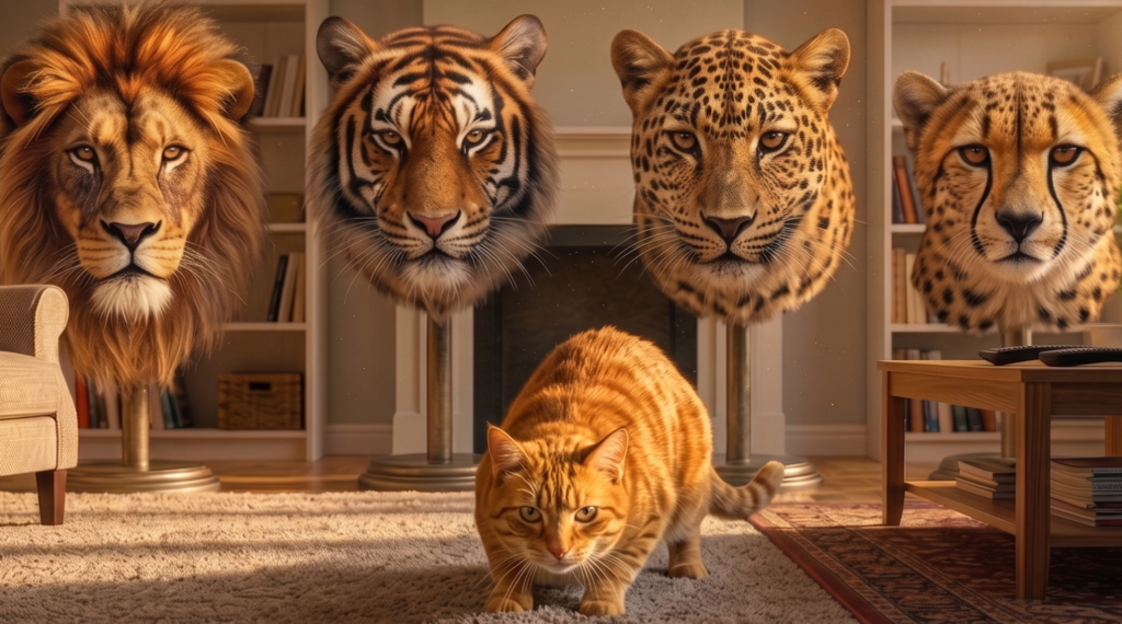 Hardwired Similarities Between Your Furry Feline and the Big Cats in the Wild — And the Takeaway