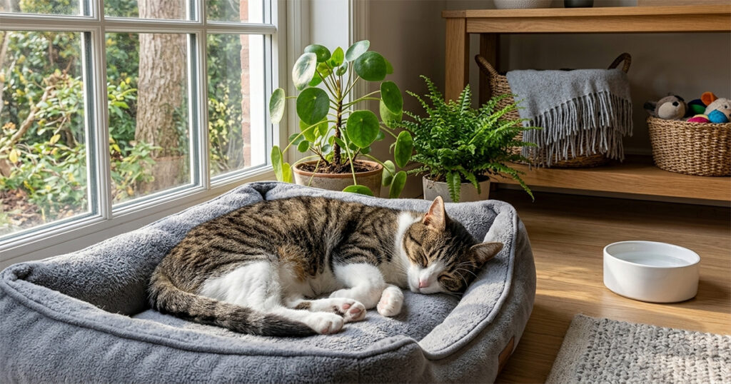 Natural Support for Arthritis and Cognitive Decline in Aging Cats