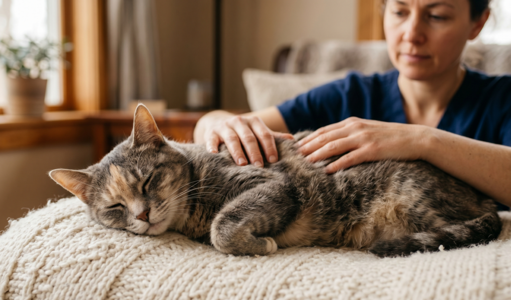 Massage & Myofascial Therapy for Cats