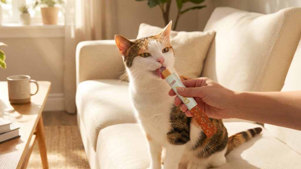 Easy Frozen Cat Treats to Make at Home