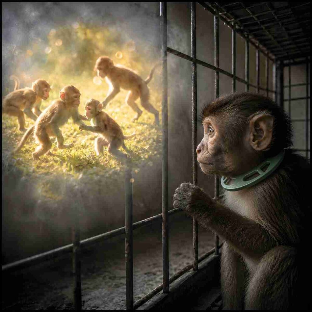 Trump regime reneging on lab monkey retirement