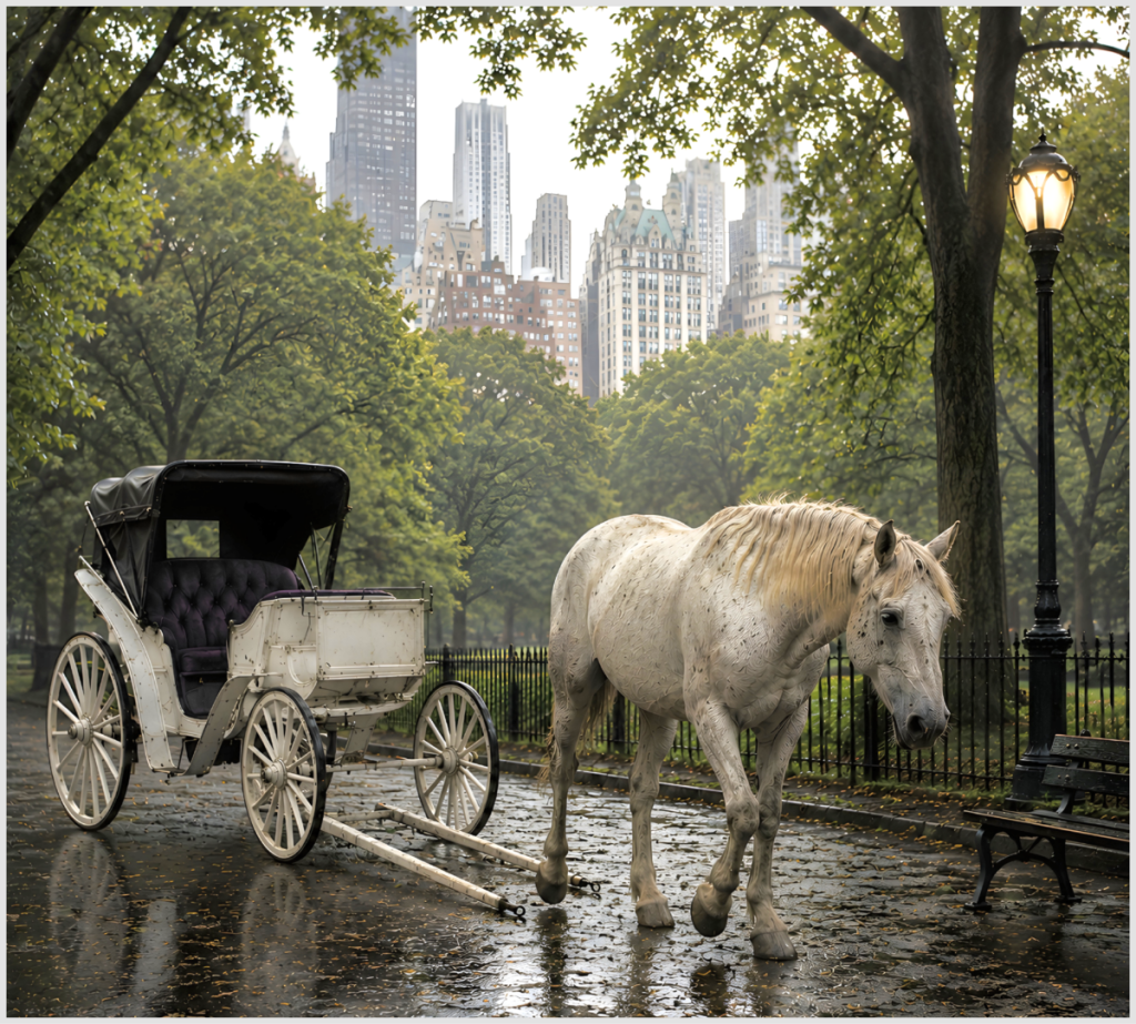 No more neighs for ban on New York City horse-drawn carriage trade?