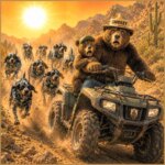 Wisconsin bear hunters hound Smoky through fire season