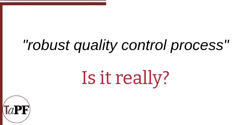 When is “Quality Control” Not Quality Control? – Truth about Pet Food