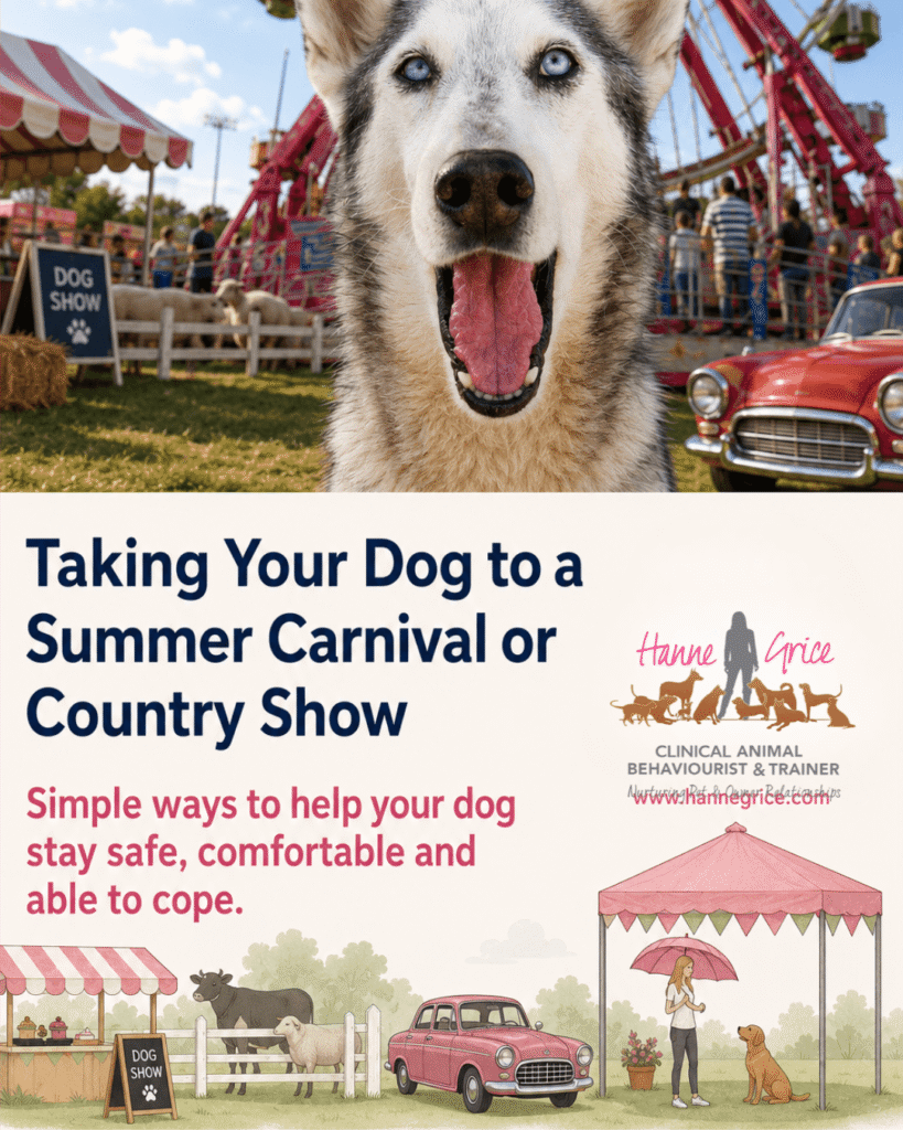 Taking Your Dog to a Summer Carnival or Country Show