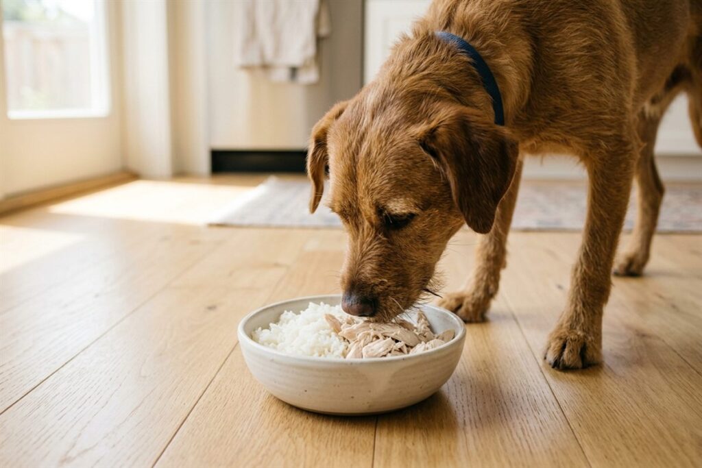 Bland Food for Dog Diarrhea: Vet-Reviewed Recipe + Timeline