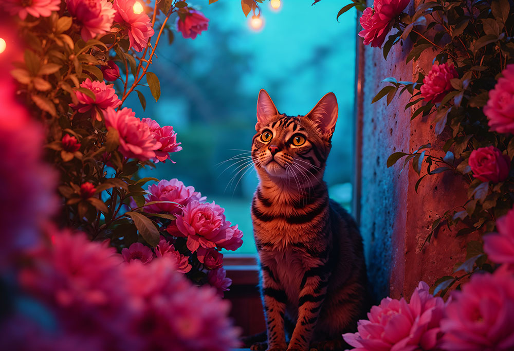 Why Cats Love Neon and How It Elevates Their Space