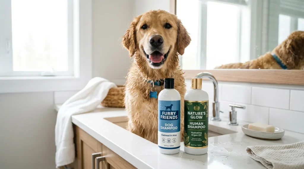 Dog Shampoo vs Human Shampoo: Is Yours Safe?