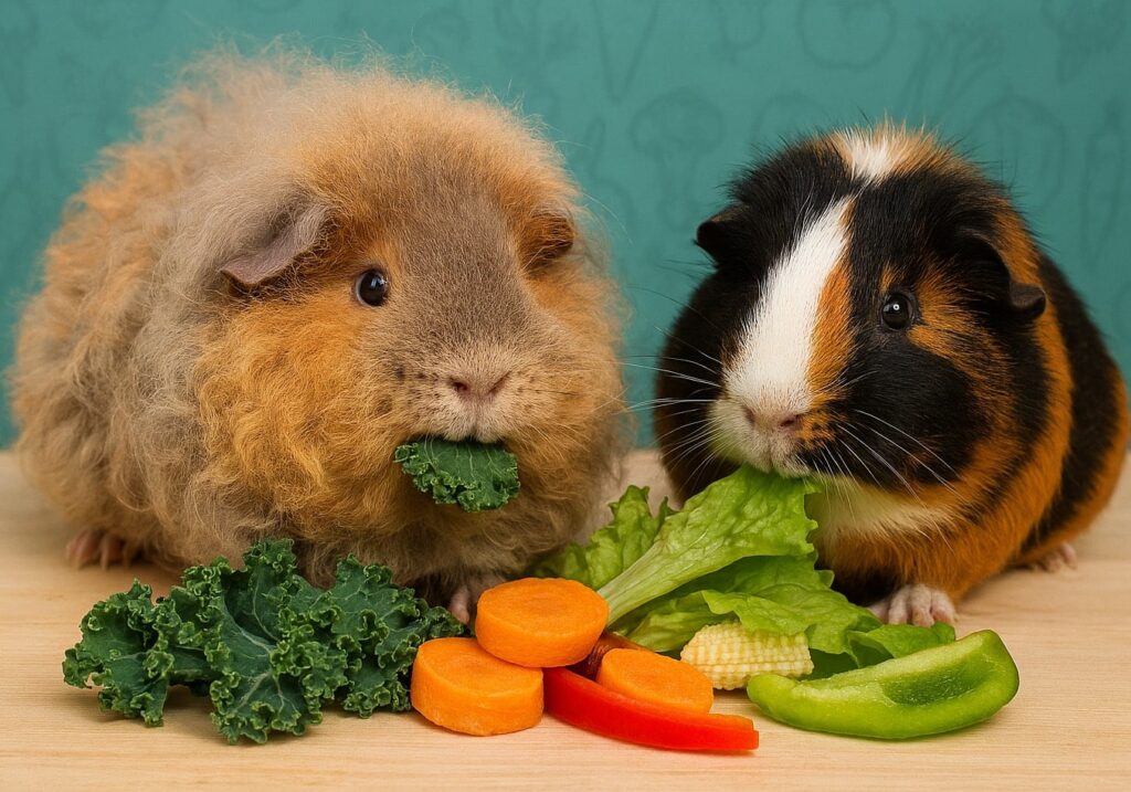 Best Vegetables for Guinea Pigs: Safe List & Food Charts
