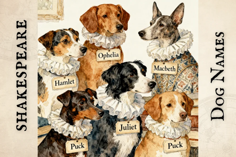 Shakespeare Dog Names: 200+ Literary Names from the Bard